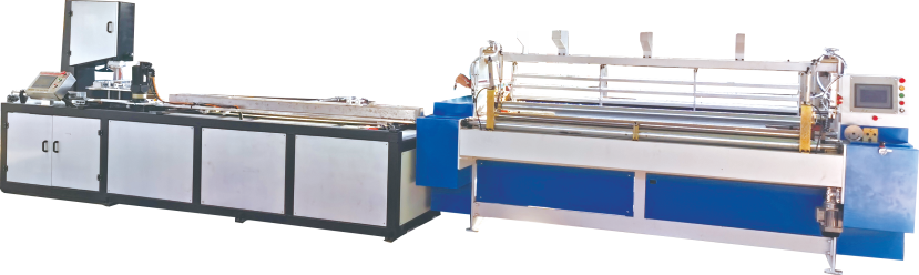 無紡布點斷復(fù)卷機